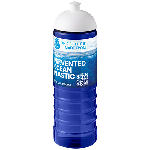 Borraccia sportiva con coperchio a cupola da 750 ml H2O Active® Eco Treble Borraccia sportiva con coperchio a cupola da 750 ml H2O Active® Eco Treble - cod. P210480