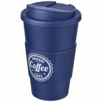 Bicchieri Americano® 350 ml tumbler with grip & spill-proof lid - P210696