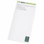 Blocco note 1/3 A4 in carta riciclata Desk-Mate® - P21284