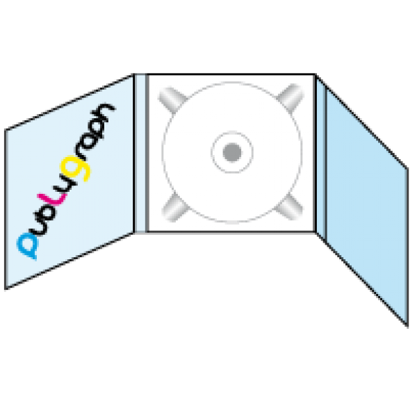 Digipack da 3 ante per Cd o DVD - pz. 2.500