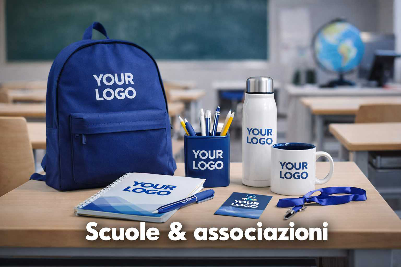 Gadget personalizzati per scuole e associazioni